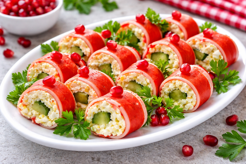 Кручу роллы из крабовых палочек дома за 10 минут: новая закуска на скорую руку