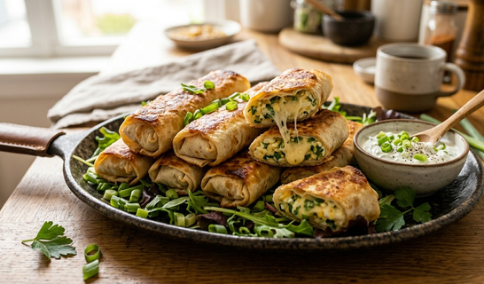 Лаваш, яйца и сыр — а получается вкуснее пирожков: эта закуска улетает со стола за минуту