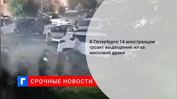 В Петербурге 18 человек привлекли к ответственности после массовой драки иностранцев