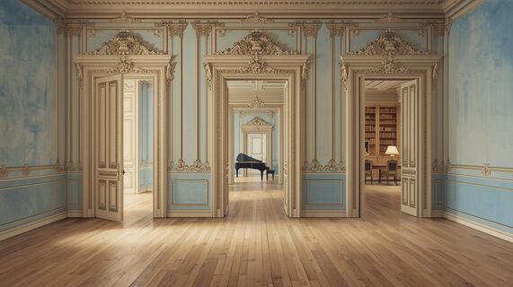 Анфилада и антресоли: два мира аристократического Петербурга первой половины XIX столетия