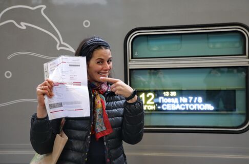 поезд, пассажир, билет