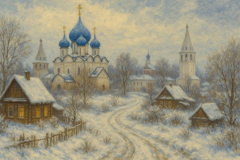 зимняя Суздаль