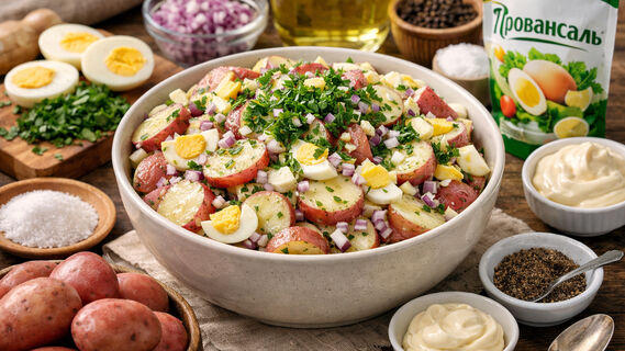 картофельный салат