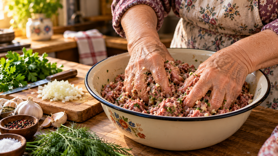 Делаю так, и все блюда из фарша в 100 раз вкуснее — простой прием от бабушки, проверенный годами