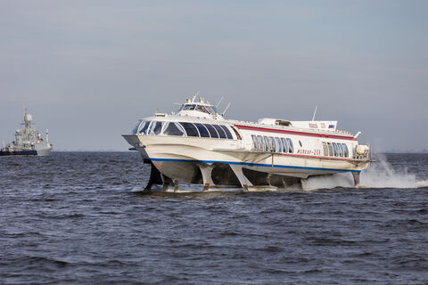 метеор, море