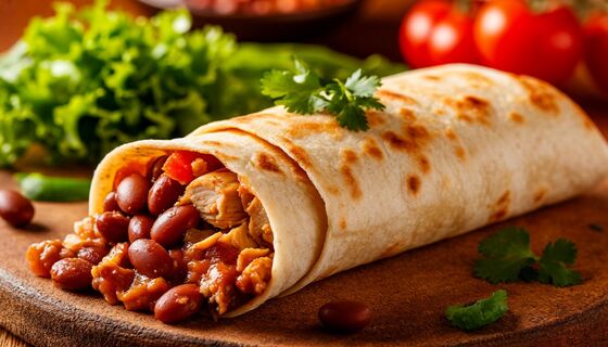 Простой рецепт на все случаи жизни: буррито с курицей — готовим сытное мексиканское блюдо
