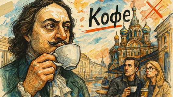 Петербург, кофейня