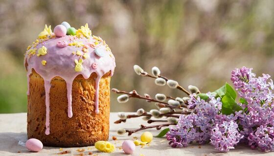 Самый простой кулич на Пасху с черносливом: без замеса, яиц и ожидания - получится даже у новичка 