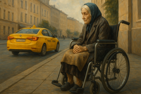 блокадница и таксист