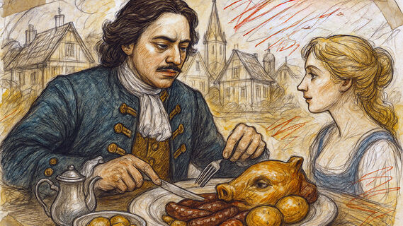 Петр 1 в немецкой слободе