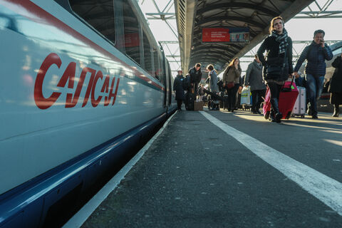 Любовь на рельсах: пассажир «Сапсана» попросил руки у проводницы прямо в пути