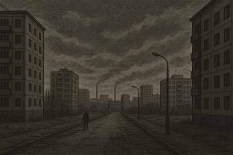Серый город