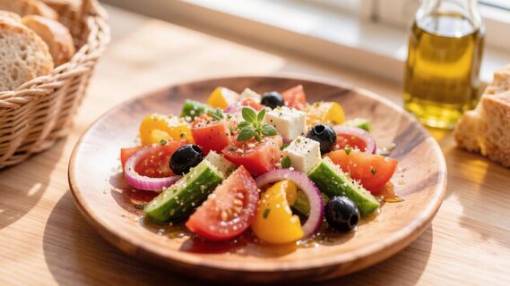 Вкуснее греческого салата я не ел: тот самый рецепт, который прозвали "золотой классикой"