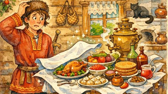 Скатерть самобранка