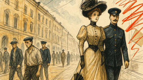 офицеры с дамами офицеры с дамами