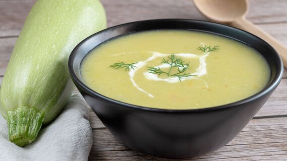 Как приготовить вкусный суп из кабачков