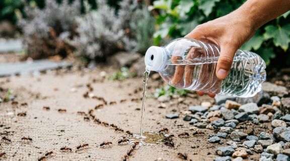 Пшикнула из бутылки – и муравейник опустел: через 2 дня ни одного "пастуха" тли на участке