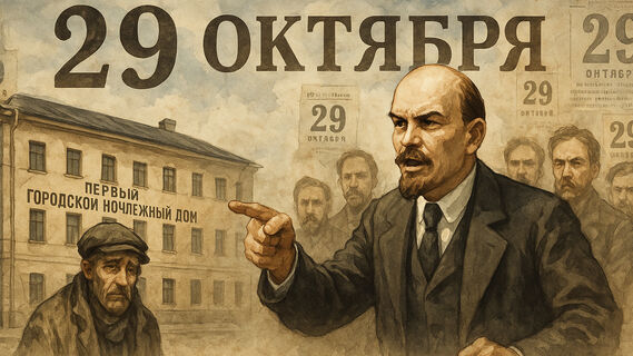 Ленин и ночлежка Ленин и ночлежка