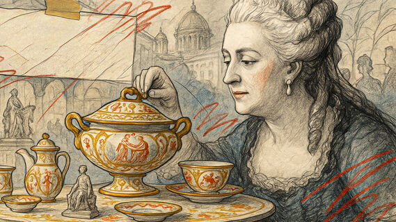 "Арабесковый" сервиз