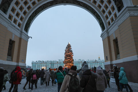 На новогодних каникулах — в Петербург: россияне сделали свой выбор
