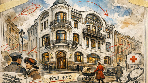 Современное здание