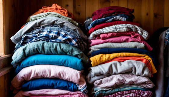 Не в мусор, а на вторую жизнь: с начала года петербуржцы сдали 3,7 тонны старой одежды