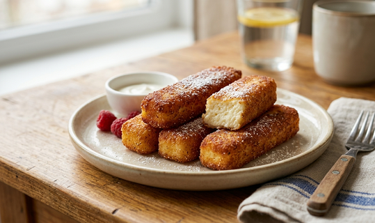 Хрустящие творожные палочки на завтрак: нежнее сырников — рецепт, который спасает утро