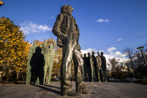 Памятник Бродскому в Москве