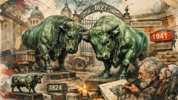 Бронзовые быки