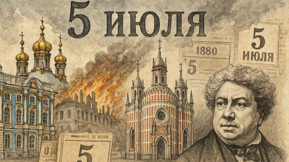 Мистика и огненная катастрофа: чем запомнилось 5 июля в истории Петербурга