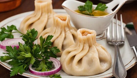 Настоящие грузинские хинкали: рецепт прямиком из Тбилиси — сок аж течёт по губам