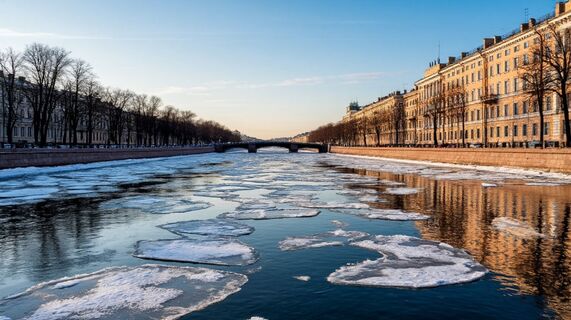 Лед Финского залива под запретом: спасатели спасают петербуржцев от таящей гибели