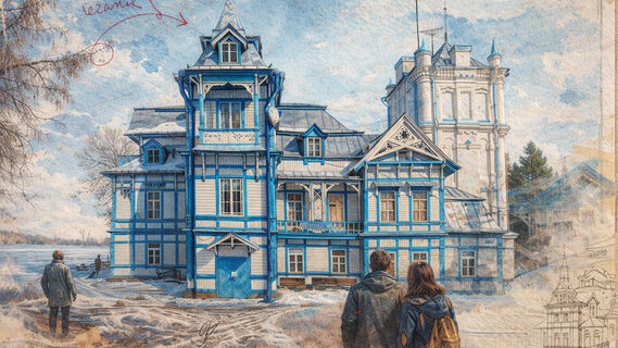 Маяк-призрак на Сяси