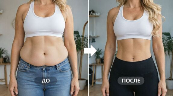 Снимаем «спасательный круг» с талии за 2 недели: три простых упражнения стоя – результат в октябре