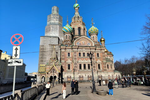 От золотых куполов до «топазовых» крестов: Спас на Крови готовится к финалу большой реставрации