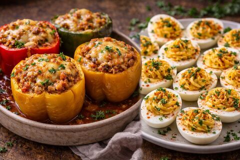 фаршированные перцы