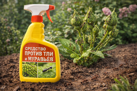 тля и муравьи