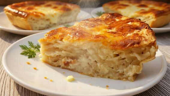 Без теста и мороки: самый простой сырный пирог всего из 5 ингредиентов — тает во рту