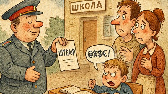 Дети, родители, штраф