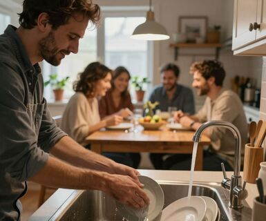 Губки из поролона – на выброс: в Норвегии хозяйки моют посуду только так – эффективно и никаких бактерий