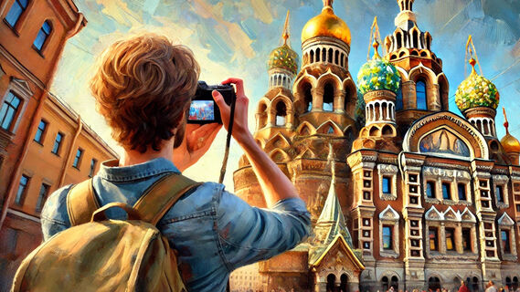 Турист, Санкт-Петербург, храм
