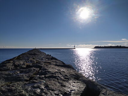 озеро, берег, вода