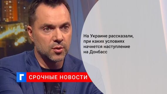 На Украине рассказали, при каких условиях начнется наступление на Донбасс
