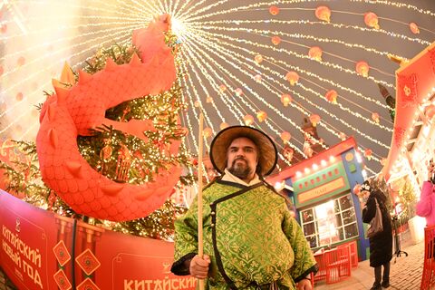 фестиваль, китай, новый год