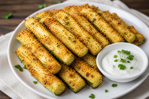 Кабачки ещё никогда не были такими вкусными: хрустящая вкуснятина с сыром — хоть на праздник, хоть на ужин