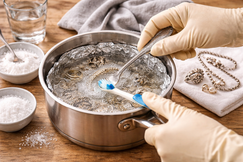 серебро чистка