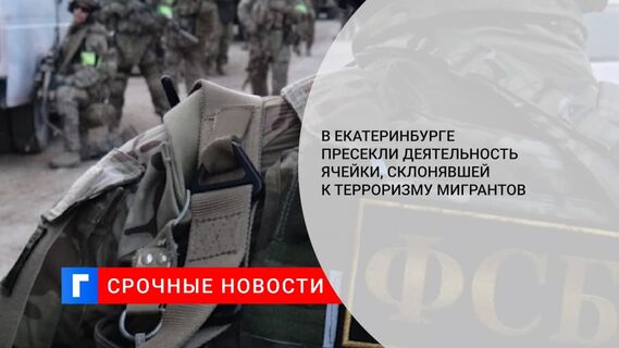 В Екатеринбурге задержали уроженцев Центральной Азии, склонявших мигрантов к терроризму