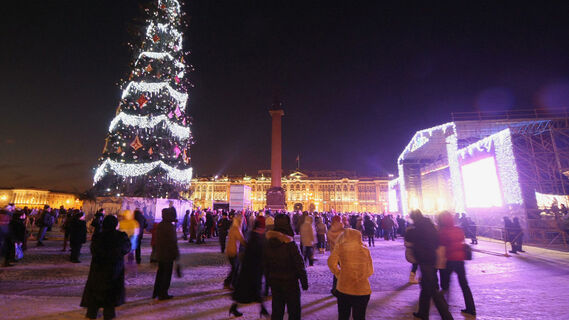 Новогодний Петербург