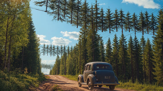 Левитирующие сосны