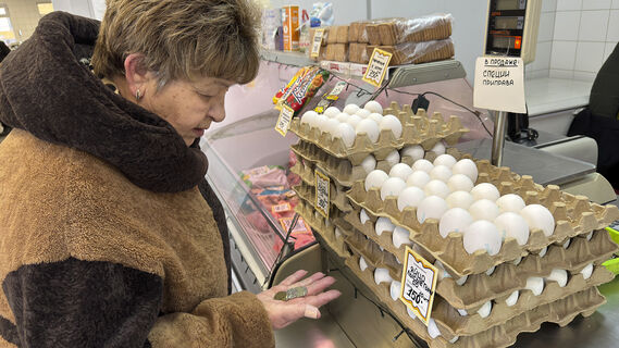 Продукты, женщина
